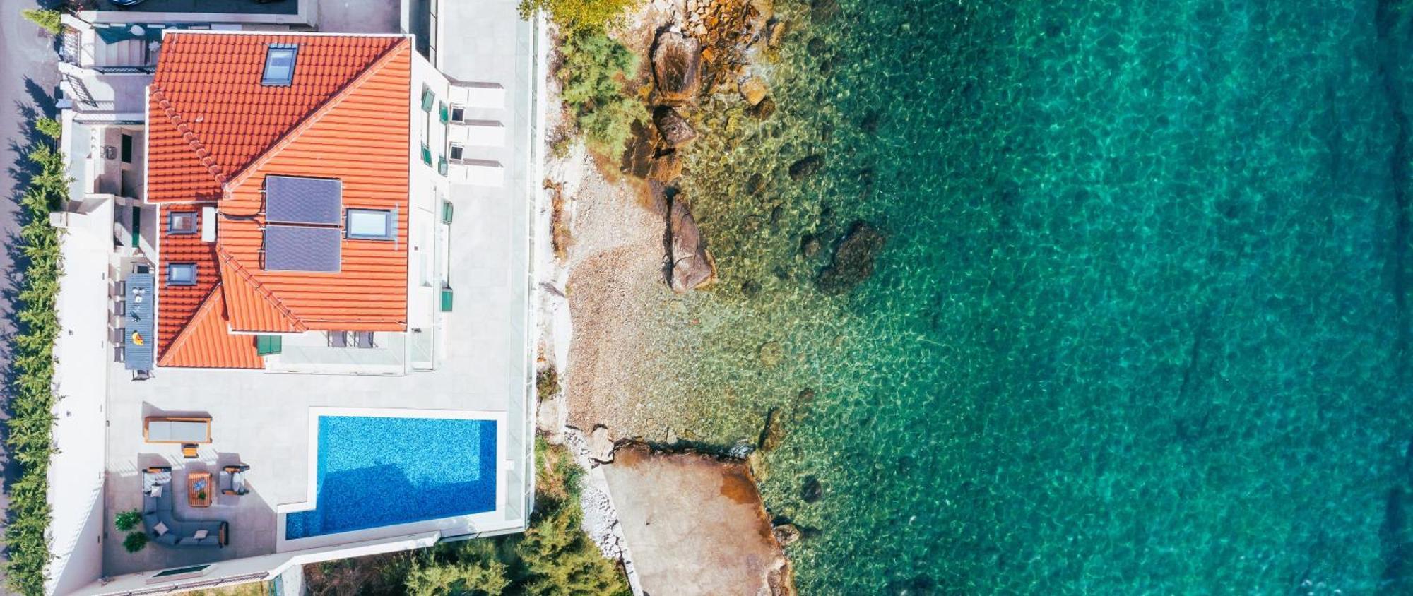 Epetium Beach Villa Split Exterior foto