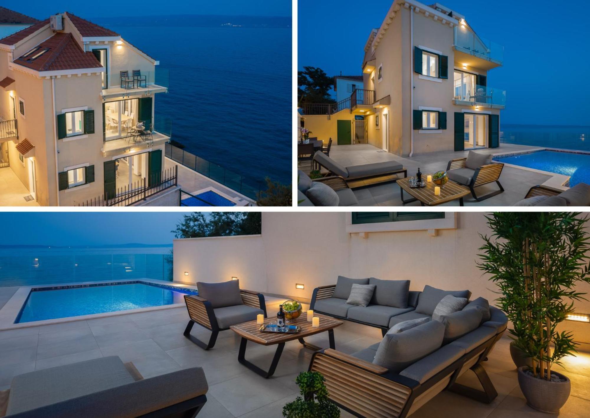 Epetium Beach Villa Split Exterior foto