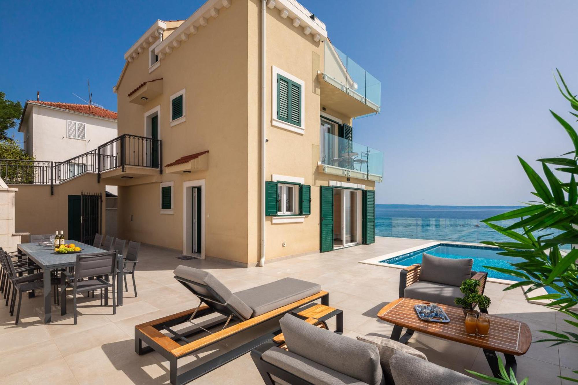 Epetium Beach Villa Split Exterior foto